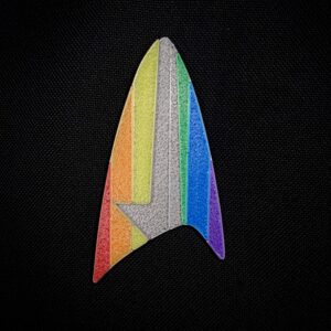 Star Trek Prodigy Pride Rainbow Badge