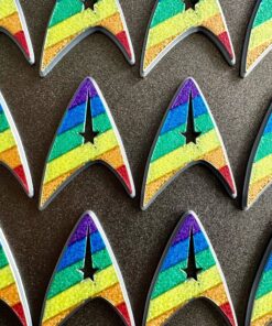 Star Trek Strange New Worlds Pride Badge