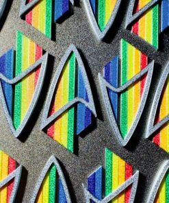 Star Trek Picard Pride Rainbow Badge