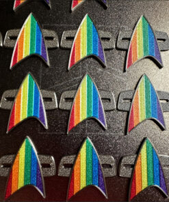 Star Trek Voyager Pride Badge