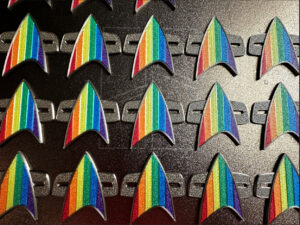 Star Trek Voyager Pride Badge